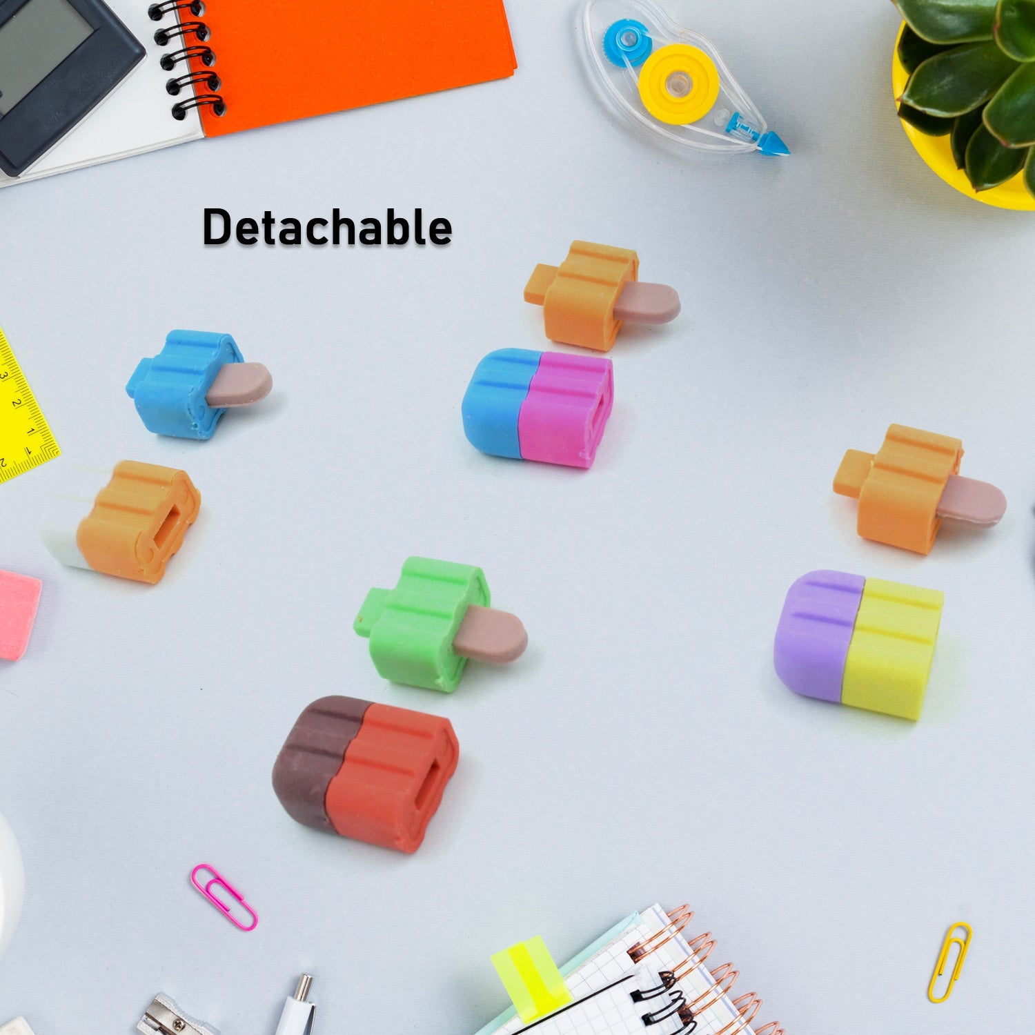 4349 Ice cream Shape Eraser for Girls & Boys 3D Eraser for School B'Day Return Gift Ice Cream Theme Shape Erasers Pencils Set for Kids Educational Stationary kit, School Supplies (1 Set 4 Pc) 4349 Ice cream Shape Eraser for Girls & Boys 3D Eraser for School B'Day Return Gift Ice Cream Theme Shape Erasers Pencils Set for Kids Educational Stationary kit, School Supplies (1 Set 4 Pc)